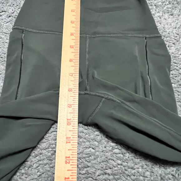 Athleta Leggings Pants Womens XXS Green Transecend Stash - Picture 8 of 9